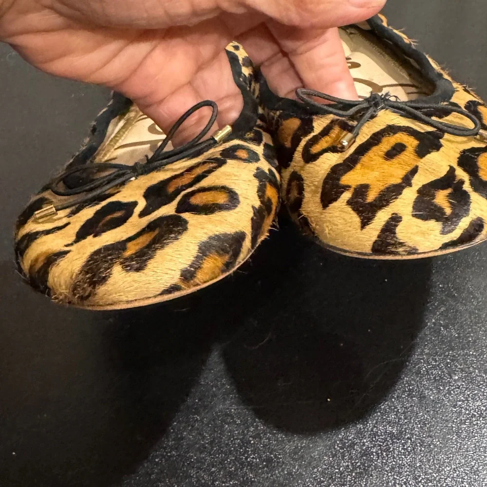 Sam Edelman Leopard Print Flats size 9.5